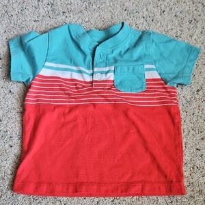 Old Navy Red and Blue Short Sleeve Tees